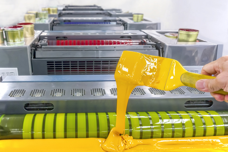 CMYKプロセスカラーインキ