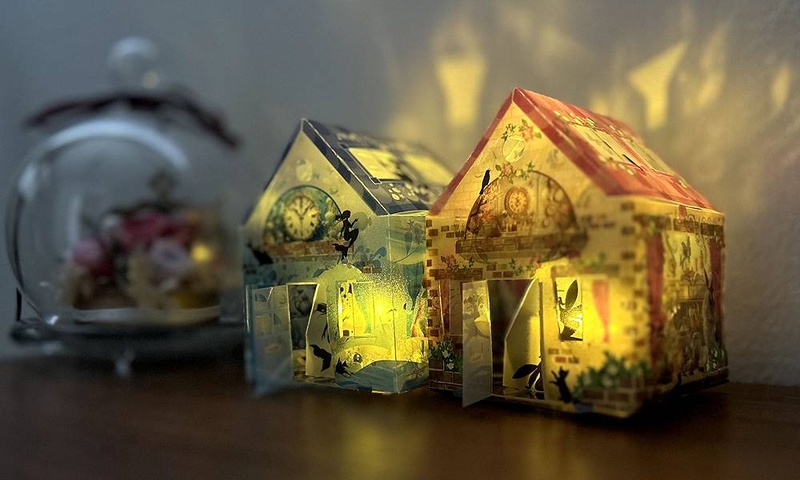 クリアエンボスシリーズ｜Akarie（ミニハウスランプシェード）