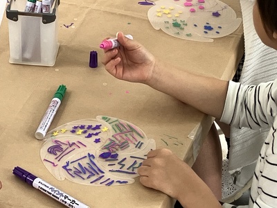 わくわくプリント博覧会 風車お絵描きワークショップ