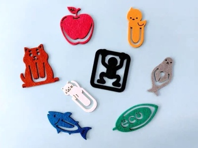 紙クリップ-バラタイプ